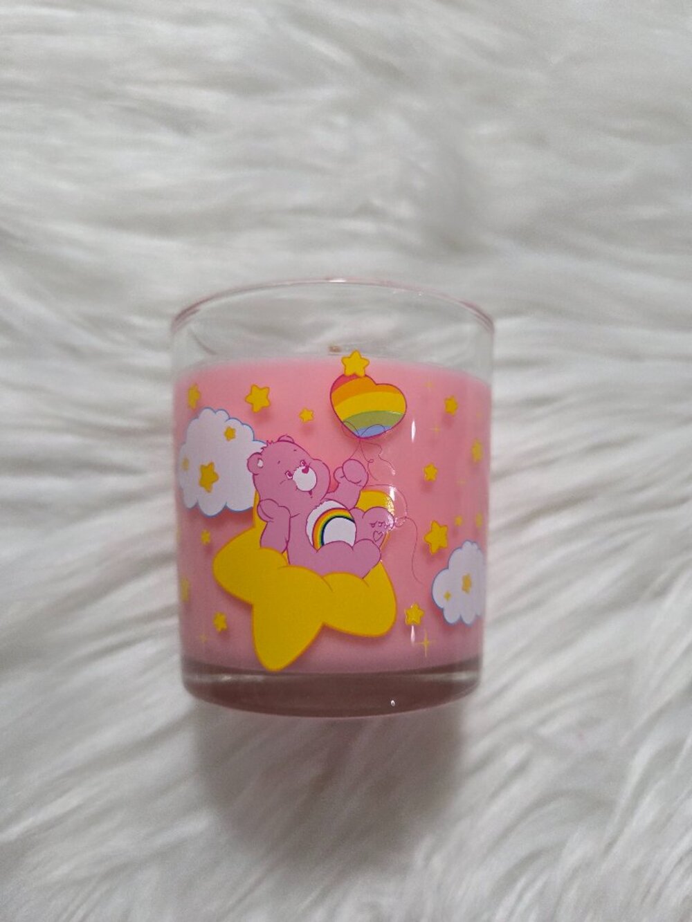 Care Bears Pink Cheer Bear Candle